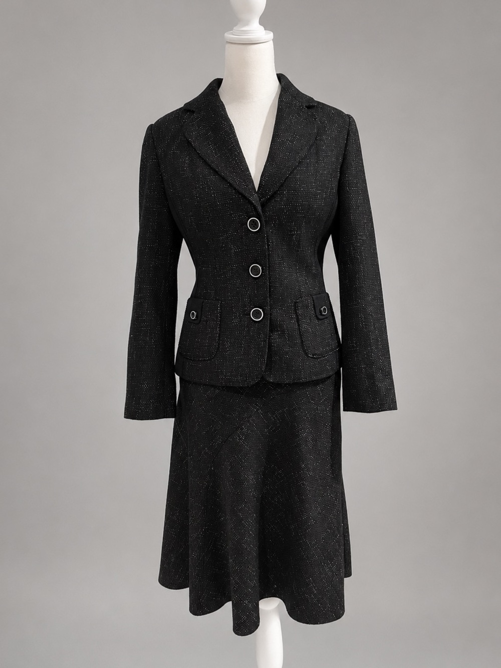 Elegant Laura 2 Piece Skirt Blazer Suit Set